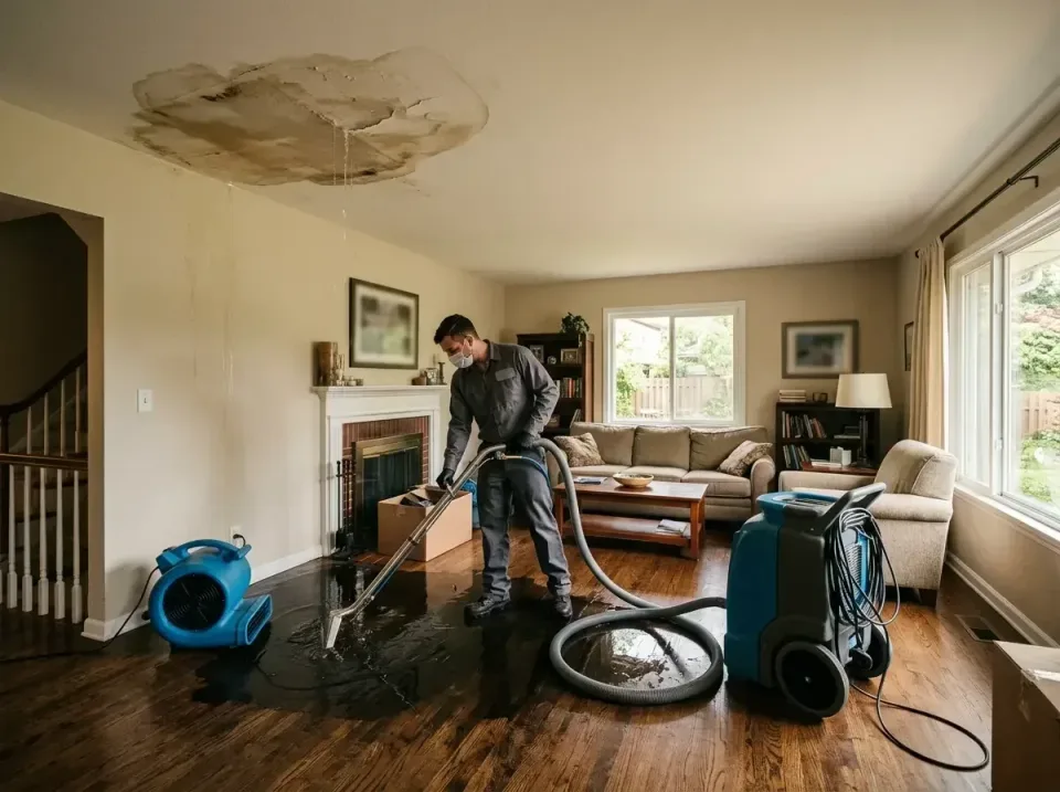attic-pipe-burst-ceiling-drip-008 — frequently asked questions, Water Damage Restoration & Carpet Care in Mercerville, NJ